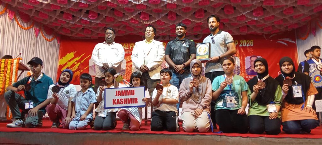BOMIS Pampore Archers Shine at National Field Archery Championship, Win 10 Medals