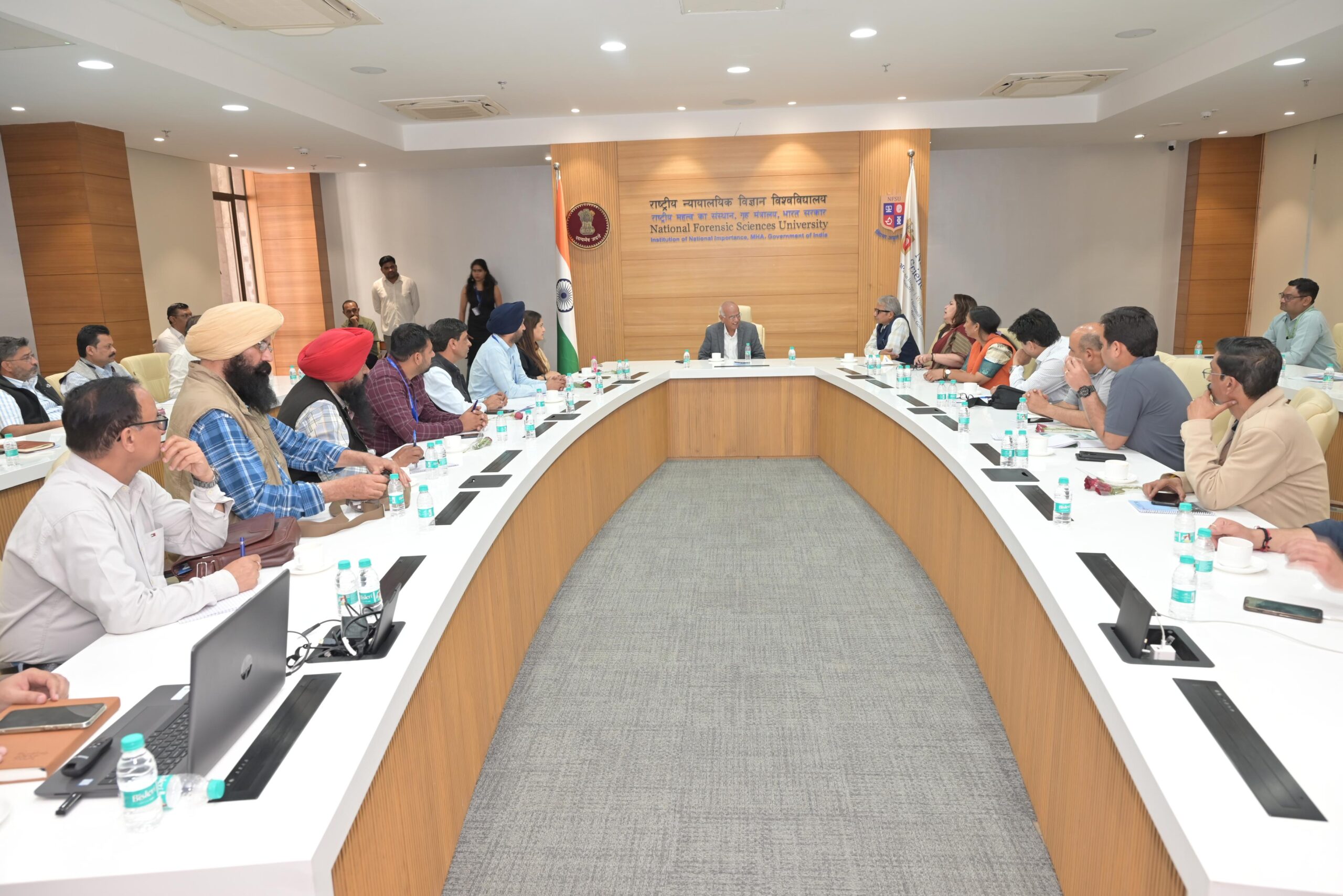 Media Delegation from Jammu Visits National Forensic Sciences University and Space Applications Centre ISRO