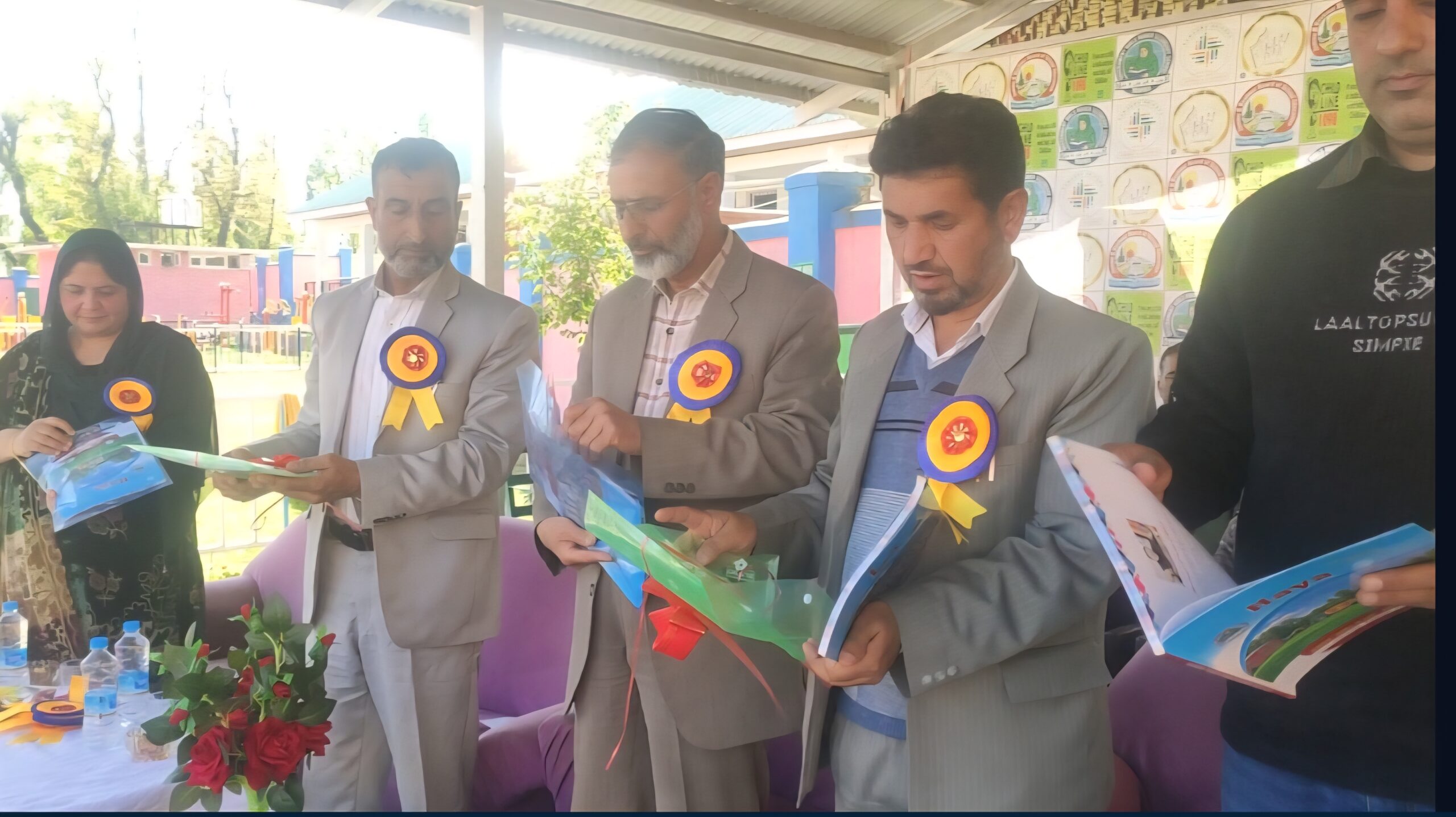 GHSS Yaripora Launches Annual Magazine ‘Haya’ to Celebrate Student Talent