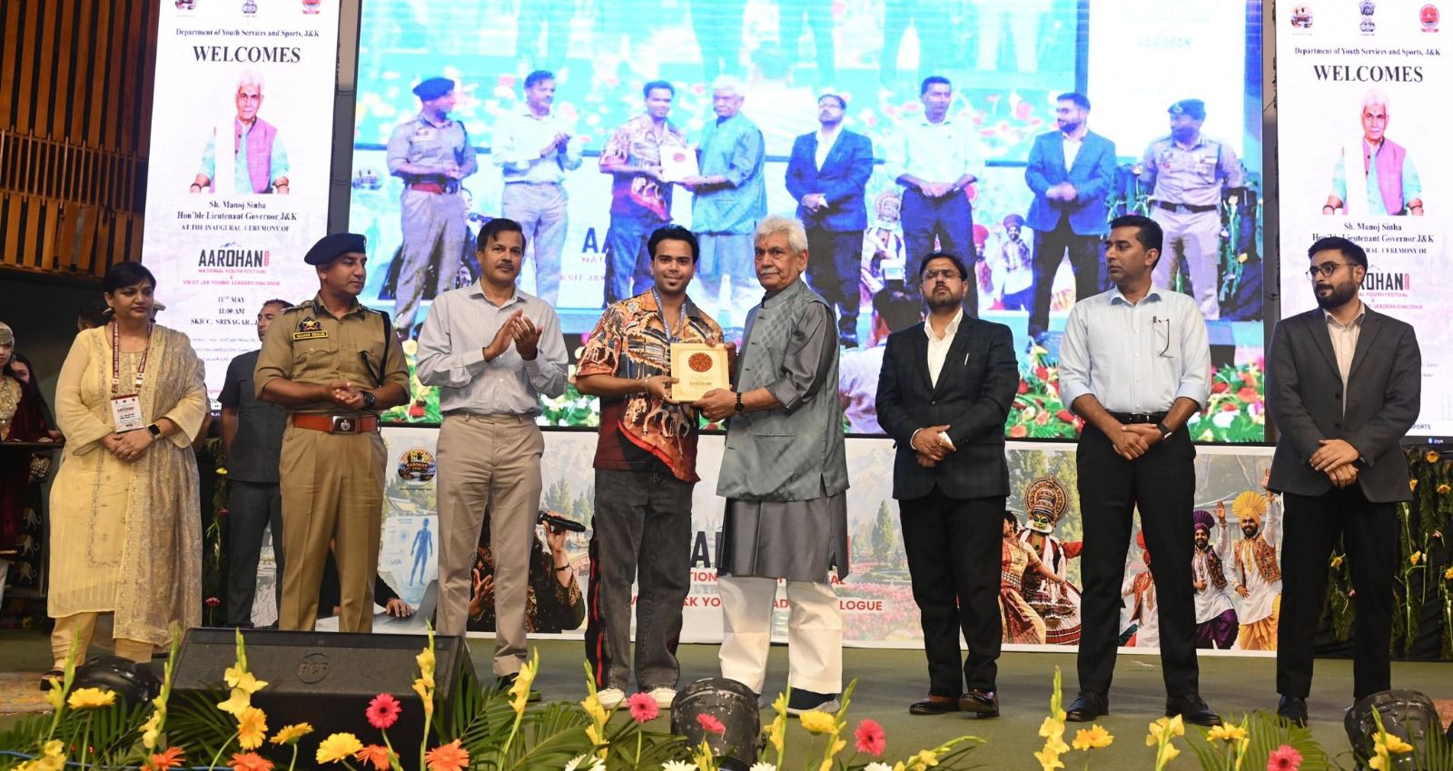LG Sinha Inaugurates National Youth Festival in Srinagar