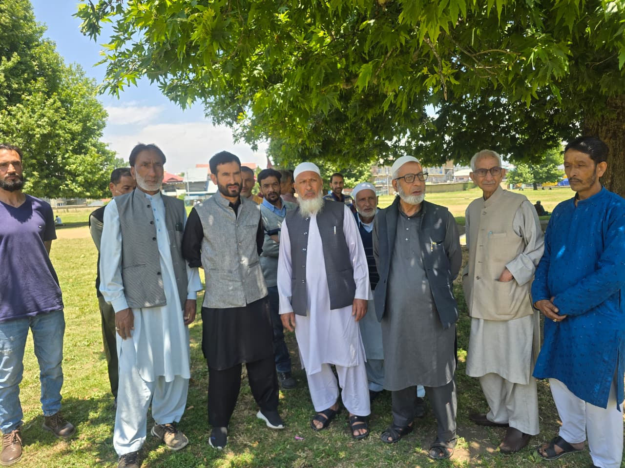 NC District Vice President Imran Shah Visits Eidgahs and Religious Places Ahead of Eid, Reviews Arrangements
