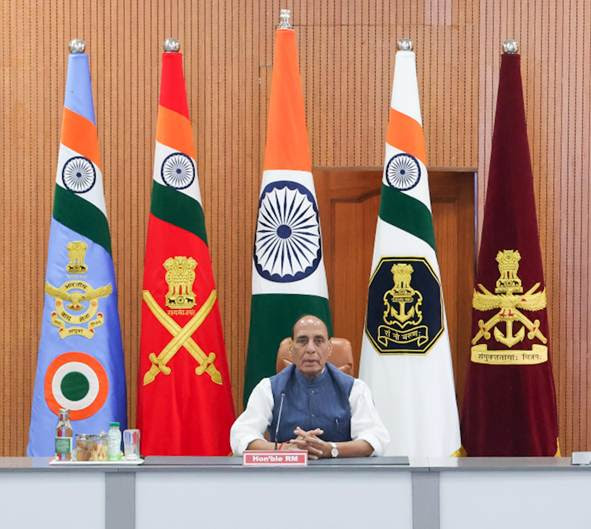 Short-duration, deep-penetration, high-intensity & high-impact, Op Sindoor showcased India’s collective resolve & new military ethos: Raksha Mantri at Joint Commanders’ Conference