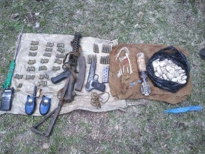 Terrorist Hideout Busted In Kishtwar; Weapons, Explosive Recovered