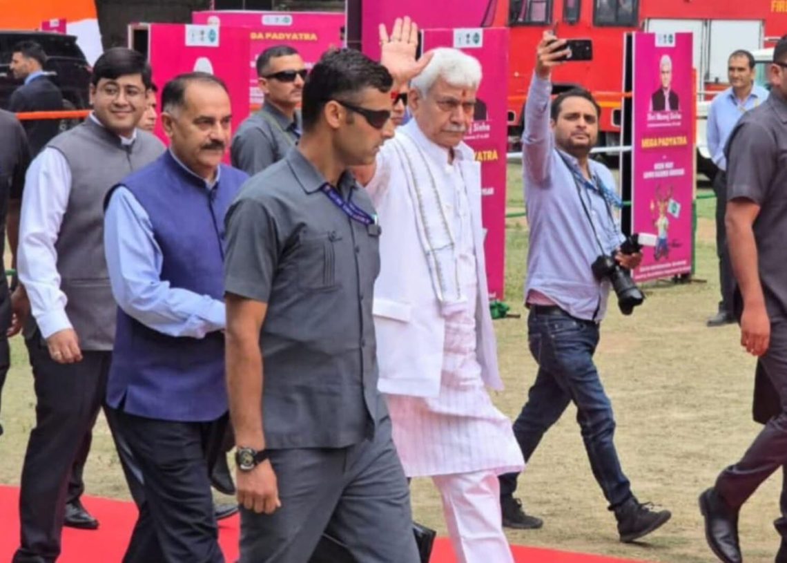 THOUSANDS JOIN LG MANOJ SINHA’S MEGA PADYATRA IN GANDERBAL, STRONG MESSAGE AGAINST DRUG ABUSE RESONATES