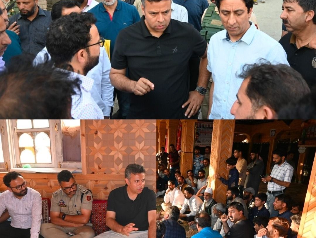 DC Anantnag Reviews Muharram Preparations in Chittergul, Assures Seamless Arrangements