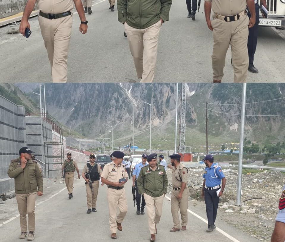 IGP Traffic J&K Reviews Baltal Traffic Preparedness for Amarnath Yatra-2026