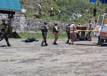 Anantnag Police Conduct Mock Drill at Chandanwari Ahead of Shri Amarnath Ji Yatra-2026