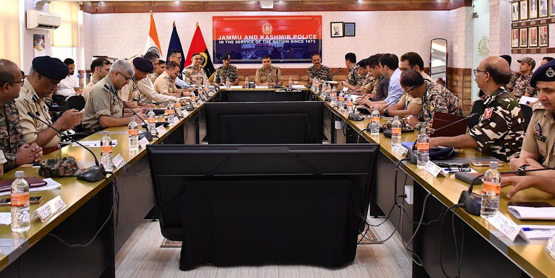 IGP Kashmir Holds Multi-Agency Security Review, Directs Foolproof Arrangements for SANJY, Muharram and Kheer Bhawani Festival