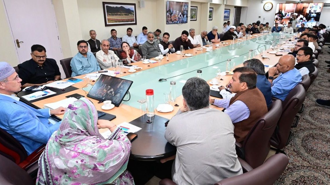 CM Omar Abdullah Reviews Muharram-2026 Arrangements, Directs Seamless Civic Services Across J&K