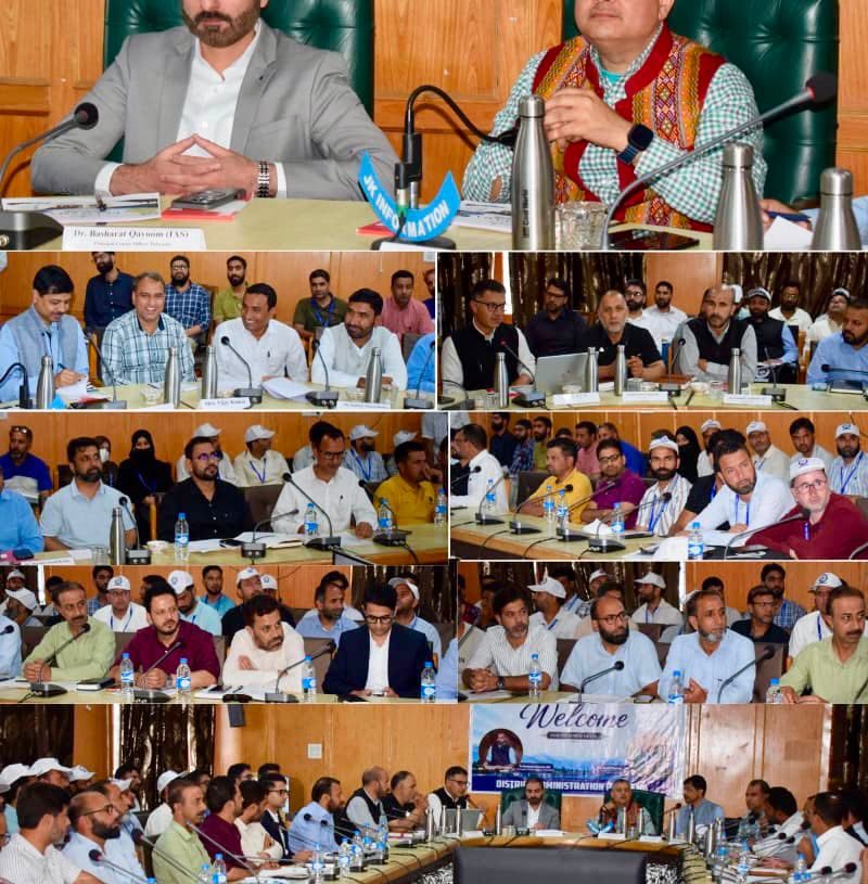 Pulwama Tops Self-Enumeration Phase; CPCO Amit Sharma Reviews Census Operations, Stresses Accuracy and Inclusiveness