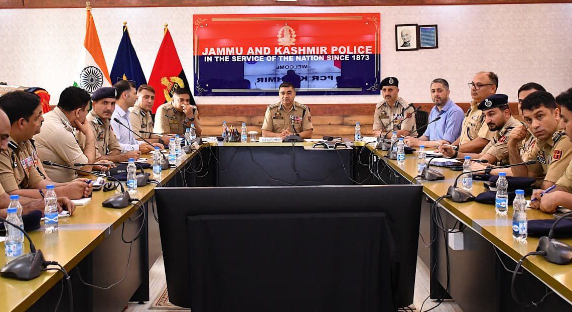 IGP Kashmir Reviews Security Arrangements for Amarnath Yatra 2026, Directs Officers to Ensure Safe and Smooth Pilgrimage