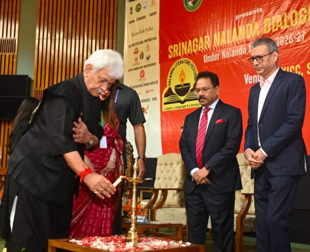 Srinagar–Nalanda Dialogue an Opportunity to Revive India’s Knowledge Legacy, Shape Future-Ready Education: LG Manoj Sinha
