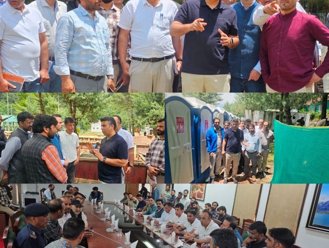 DC Anantnag Reviews SANJY-2026 Preparedness at Nunwan Base Camp, Directs Timely Completion of Arrangements