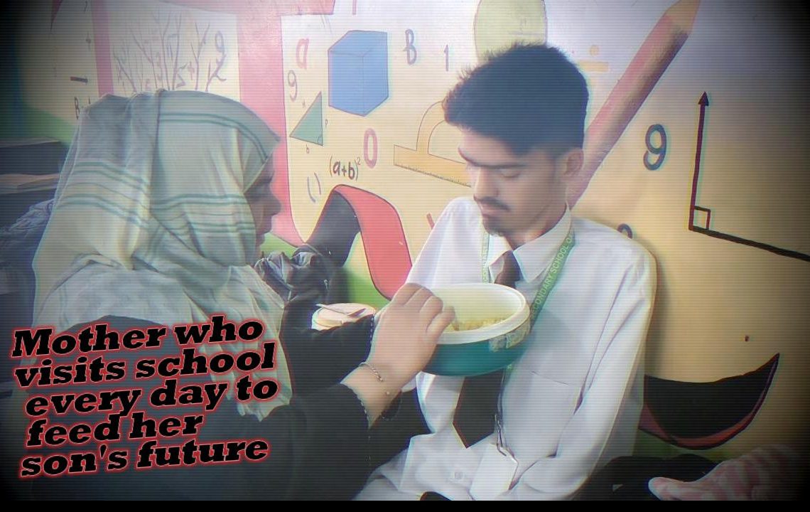 Beyond the lunch bell: A Kulgam mother’s tireless journey to keep her son’s dream alive