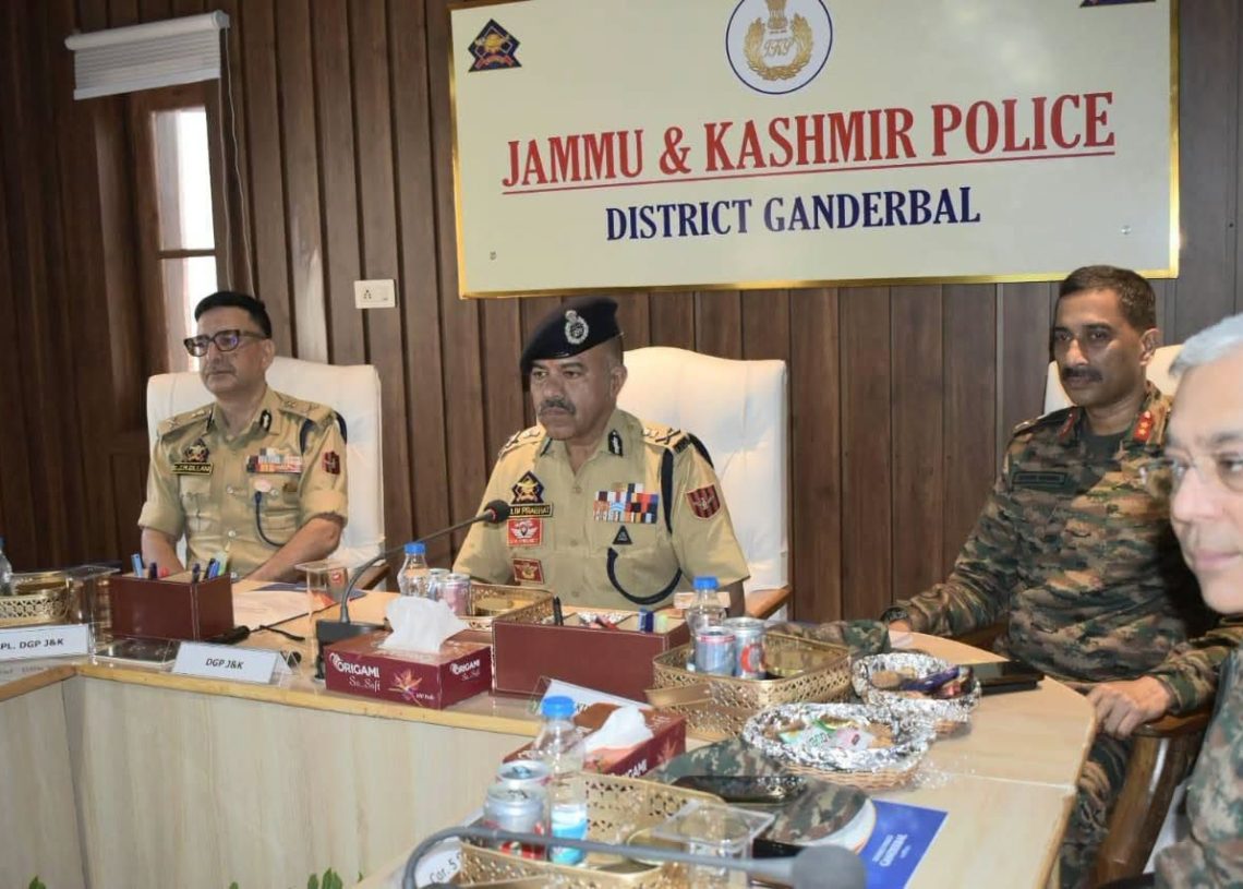 DGP Nalin Prabhat Reviews Amarnath Yatra Security, Assesses Counter-Terror Operations Across Kashmir