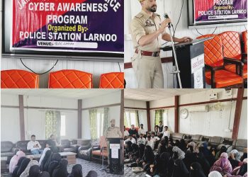 Cyber Awareness Programme Organised by Anantnag Police at Government Degree College Larnoo