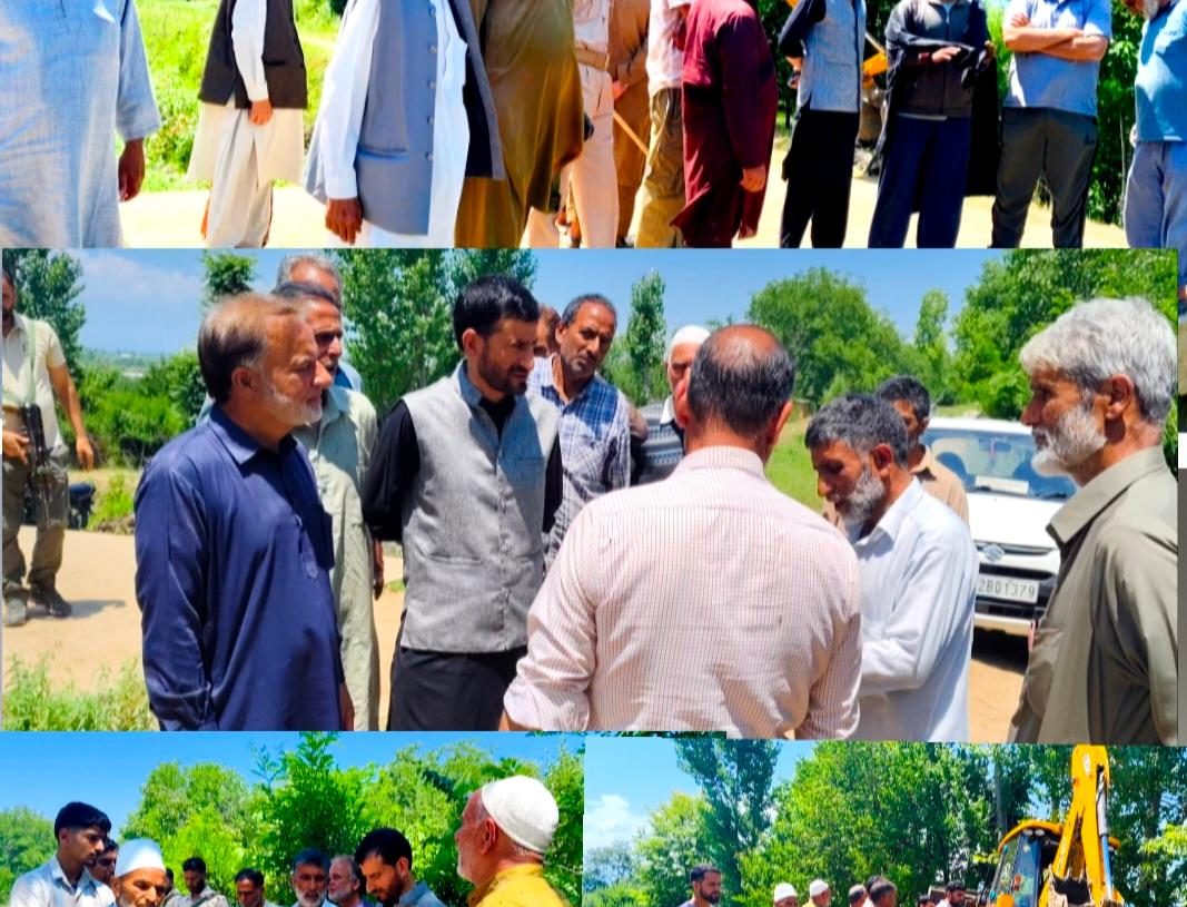 NC’s Imran Shah Leads Revival of 20-Year-Old Irrigation Canal; Calls PDP Regime the “Darkest Era” of Governance, Demands Accountability for Neglect, Corruption and Mismanagement