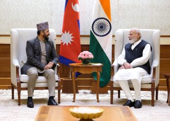 Chairman of the Rastriya Swatantra Party of Nepal meets Prime Minister