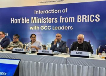 MoS Labour & Employment, Shobha Karandlaje, leads Visit of BRICS Labour and Employment Ministers to Bosch Global Software Technologies and CII Green Business Centre in Hyderabad