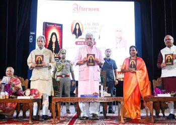 LG Sinha Calls Youth Builders of Nation’s Future, Urges Them to Dream Big at Lal Ded Literary Awards