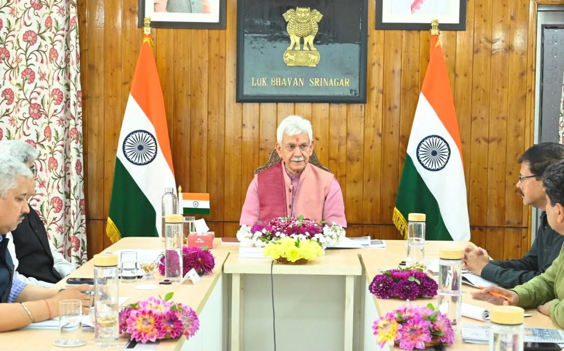 LG Manoj Sinha Reviews Rehabilitation Scheme for Drug Abuse Victims, Calls for Pilot Implementation in J&K’s Worst-Affected Districts