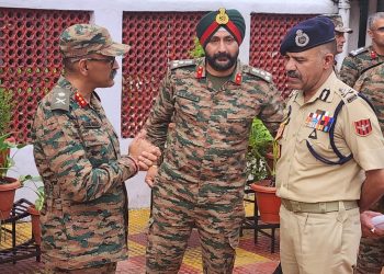 DGP Nalin Prabhat Reviews Security Operations in Rajouri, Poonch; Stresses Enhanced Coordination Among Forces