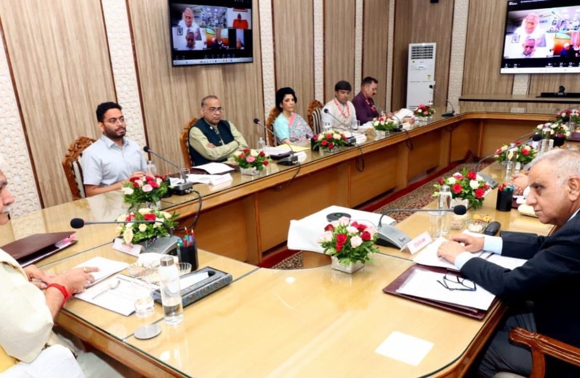 LG Manoj Sinha Reviews Donations Management System at Mata Vaishno Devi Shrine; Calls for Highest Standards of Transparency, Accountability