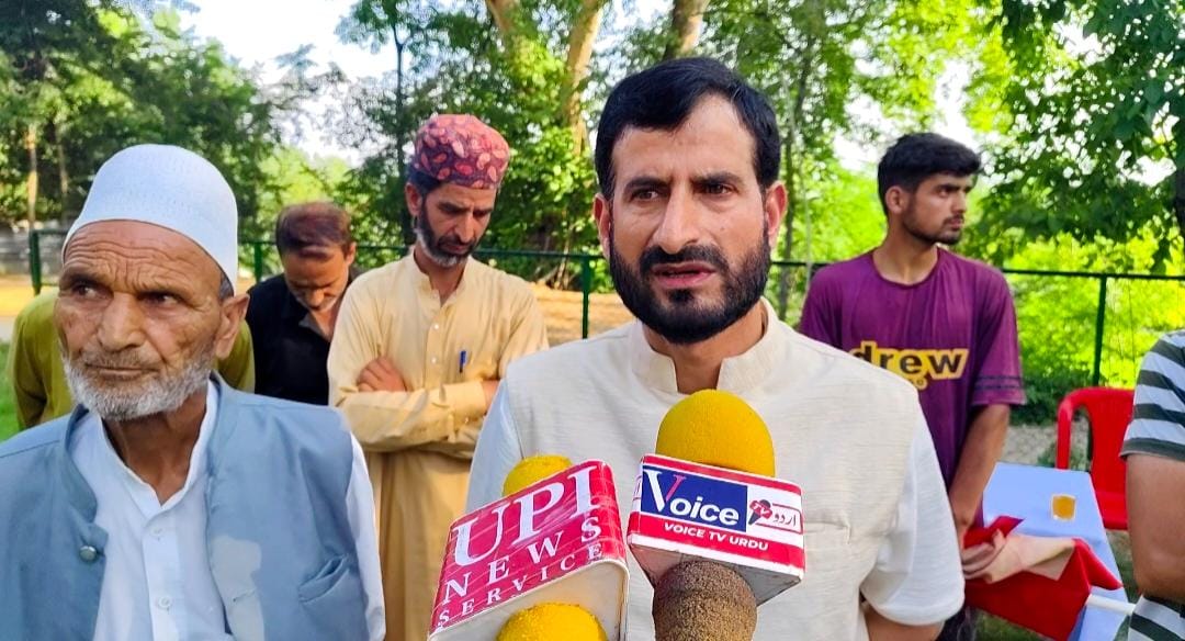 NC Leader Imran Shah Raises Farmers’ Issues, Slams Ruhullah Attempts to Derail Statehood Movement
