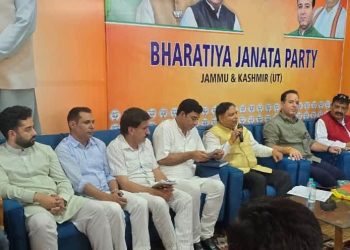 BJP Reviews Preparations for Secretariat Gherao March in Srinagar; Sat Sharma, Sunil Sharma Chair Key Strategy Meeting