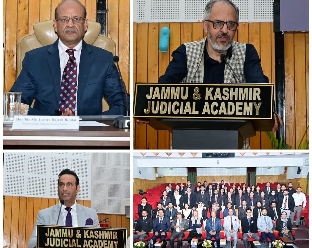 J&K Judicial Academy Holds Advanced Training Programme for Civil Judges; AI, Technology and Judicial Excellence in Focus