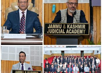 J&K Judicial Academy Holds Advanced Training Programme for Civil Judges; AI, Technology and Judicial Excellence in Focus