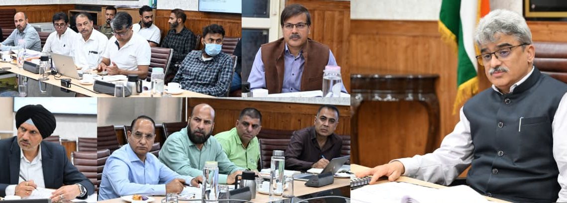 Chief Secretary Reviews BHAVYA Scheme Rollout, Pushes for Timely DPR Submission for World-Class Industrial Parks in J&K