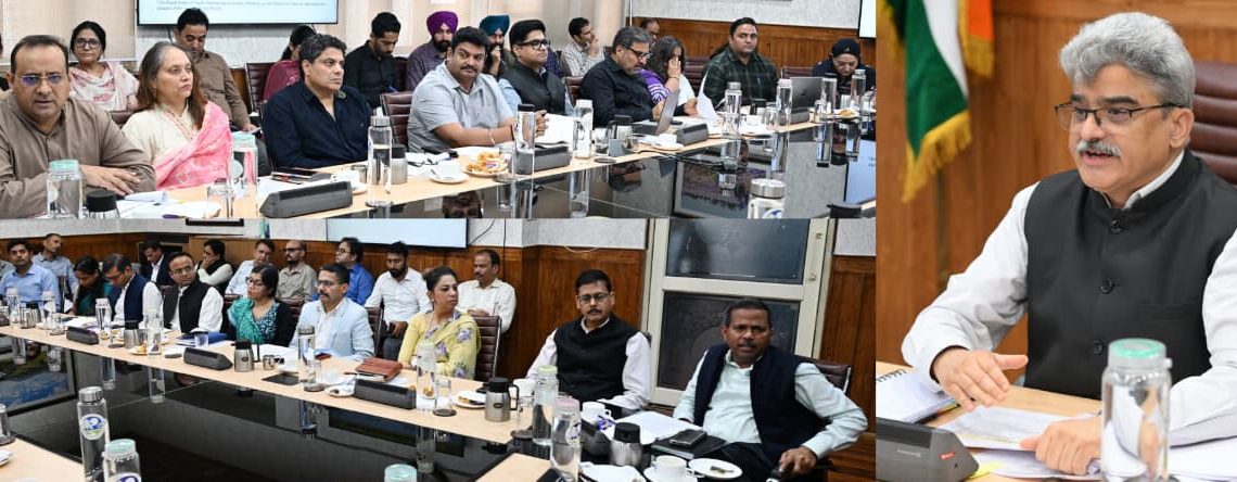 CS Atal Dulloo Reviews Progress of BISAG-N Supported IT Governance Projects Across J&K
