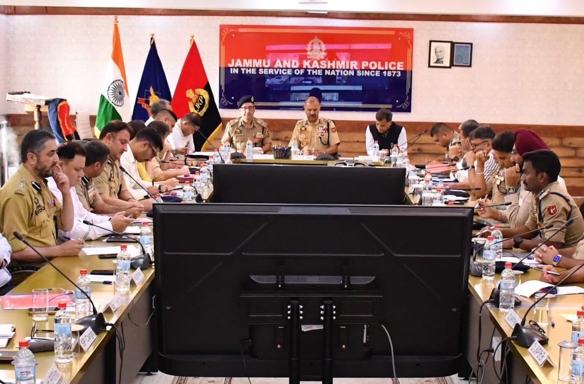 DGP Nalin Prabhat Reviews J&K Security Scenario, Orders Intensified Counter-Terror Operations, Stronger Intelligence Network