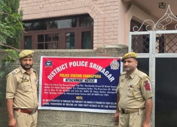 Srinagar Police Attaches Drug-Trafficking Assets Worth ₹5.60 Crore in Major NDPS Crackdown