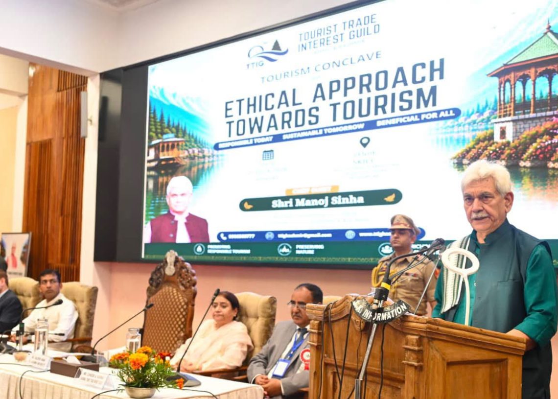 J&K Can Emerge as India’s Model for Sustainable Tourism: LG Manoj Sinha