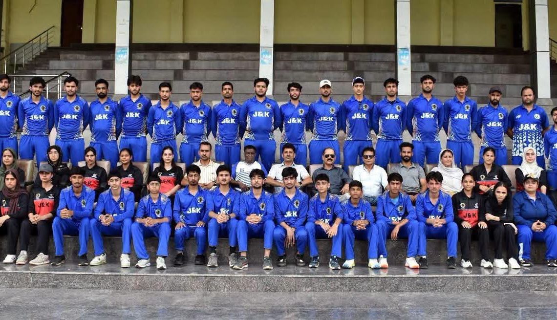 J&K Junior Boys, Senior Men & Senior Women Teams Selected for All India Tennis Ball Cricket Championship in Jaipur