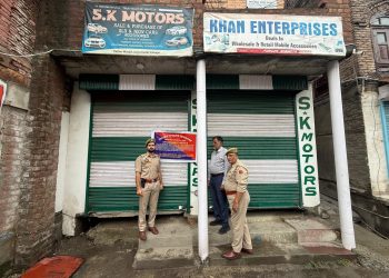 Srinagar Police Attaches Properties Worth ₹1.05 Crore of Notorious Drug Peddlers Under Nasha Mukti J&K Abhiyan