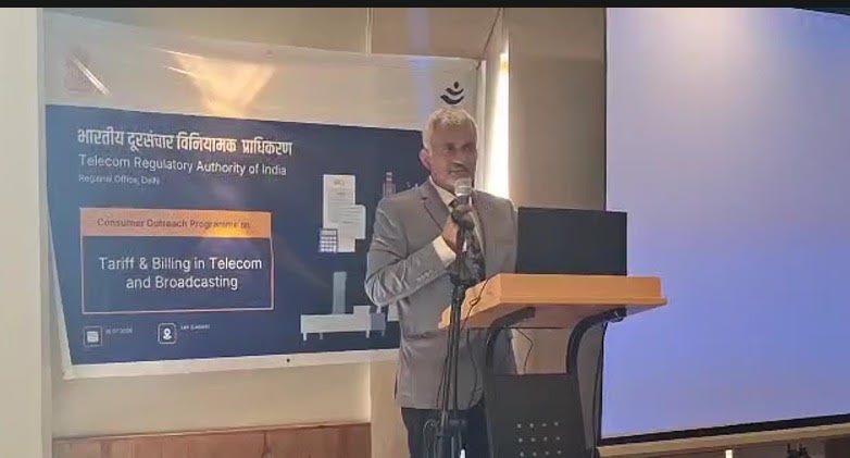 TRAI Organises Consumer Outreach Programme on Telecom Tariff and Billing in Leh