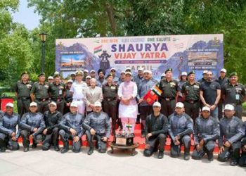 Kargil Vijay Diwas 2026: Raksha Mantri flags-off motorcycle expedition from National War Memorial to Kargil War Memorial