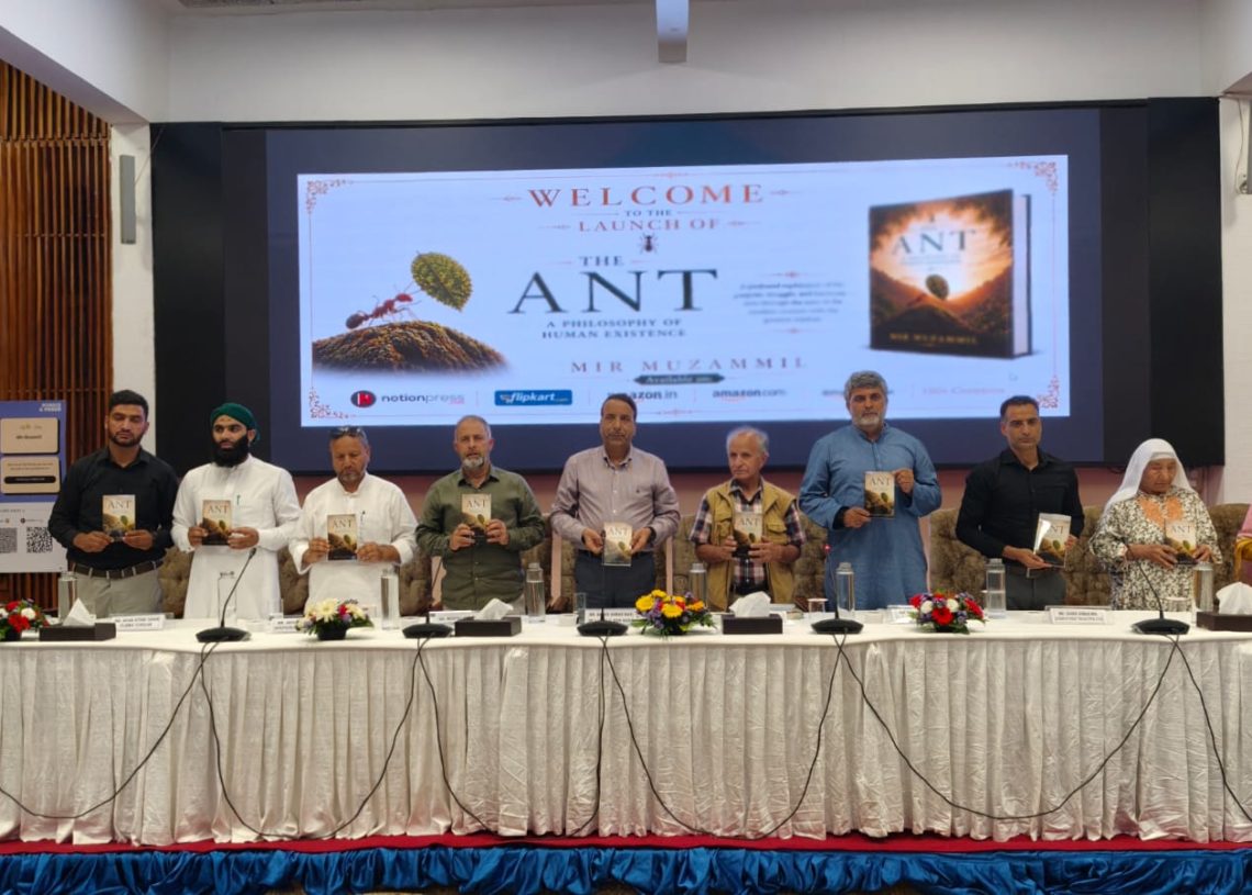 The ANT: A Philosophy of Human Existence’ Launched at SKICC Srinagar.