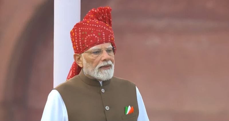 Dream Big, Build Viksit Bharat by 2047”: PM Modi on 80th Independence Day