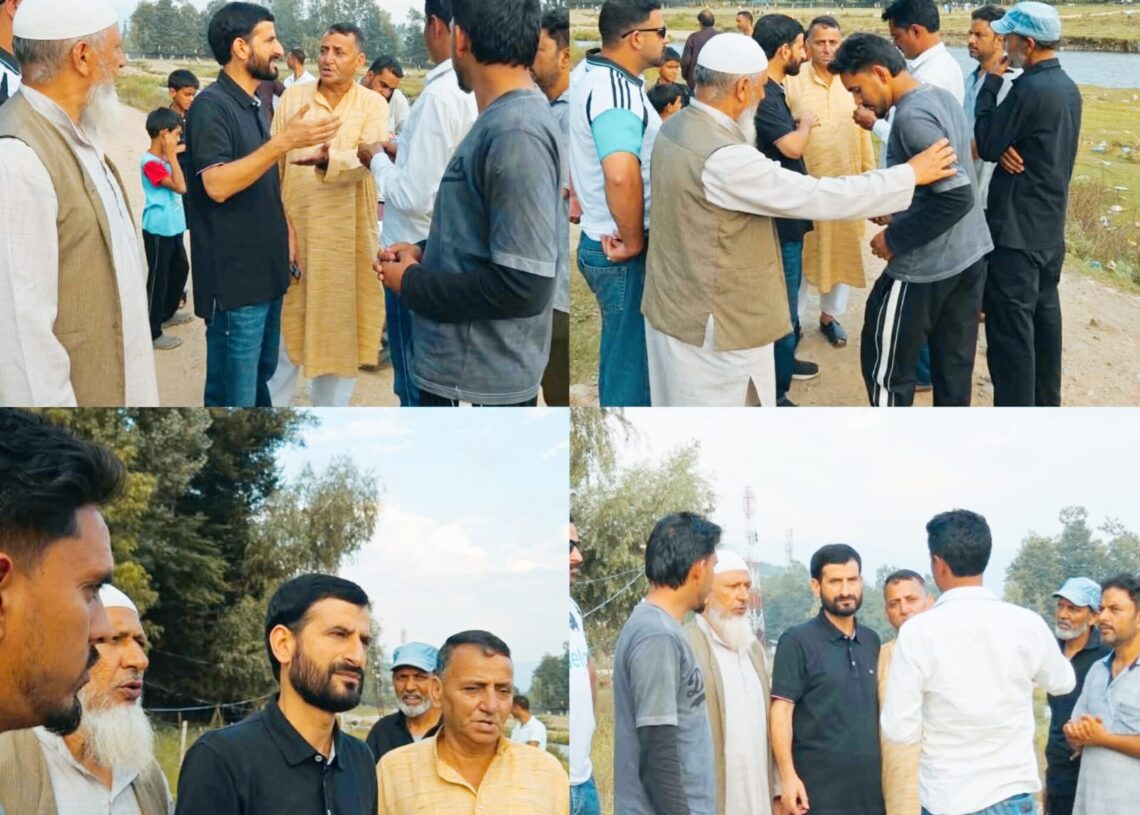 Imran Shah Takes Up Local Issues with PDD, Municipal Officials, Seeks Urgent Redressal