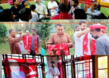 Imran Shah Highlights Drinking Water, Power and Road Issues in Anzvola; Says Strong Cadre Is Backbone of NC